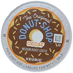 COFFEE POD KCUP DONUT SHOP DECAF 18C