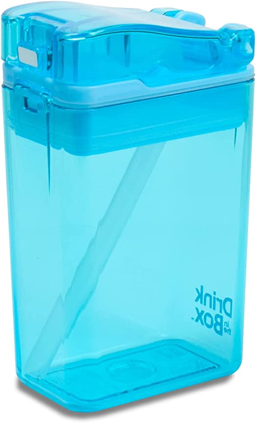 DRINK IN THE BOX 8 OZ BLUE