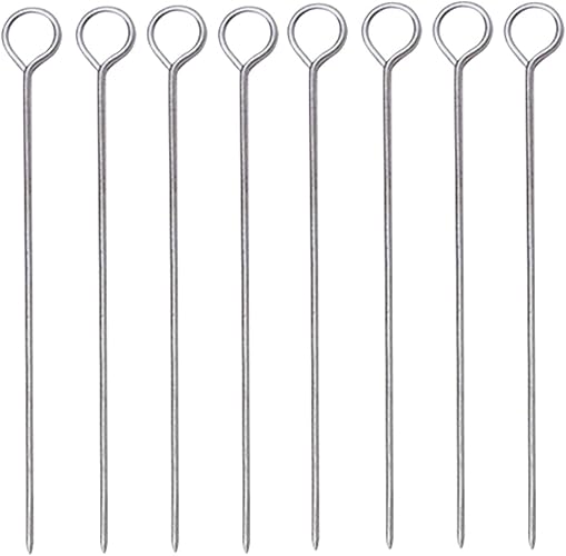 843 Norpro Stainless Steel Poultry Lacers, Set of 8, Pack of