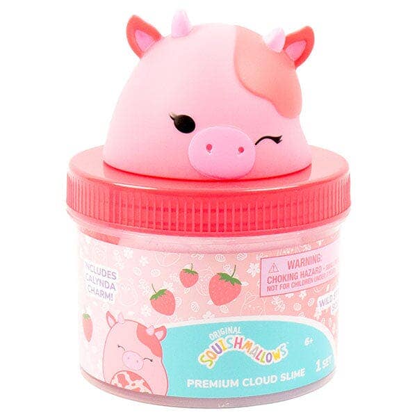 Squishmallows Premium Cloud Slime Fidget Putty Jar Multiple Scents & Styles (Wave 2): Tatiana The Dragon Cloud Slime