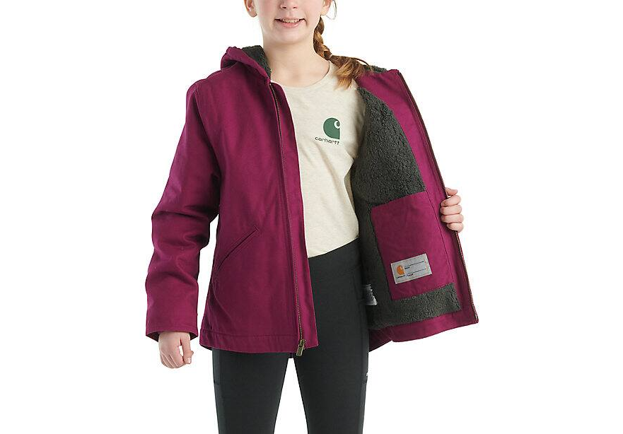 560 - Carhartt Girls Plum Caspia Jacket