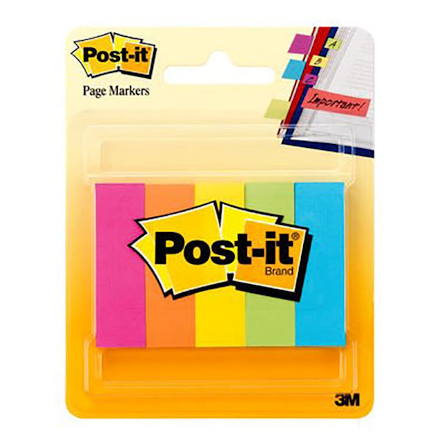 POST-IT PG MARKERS 50CT FL