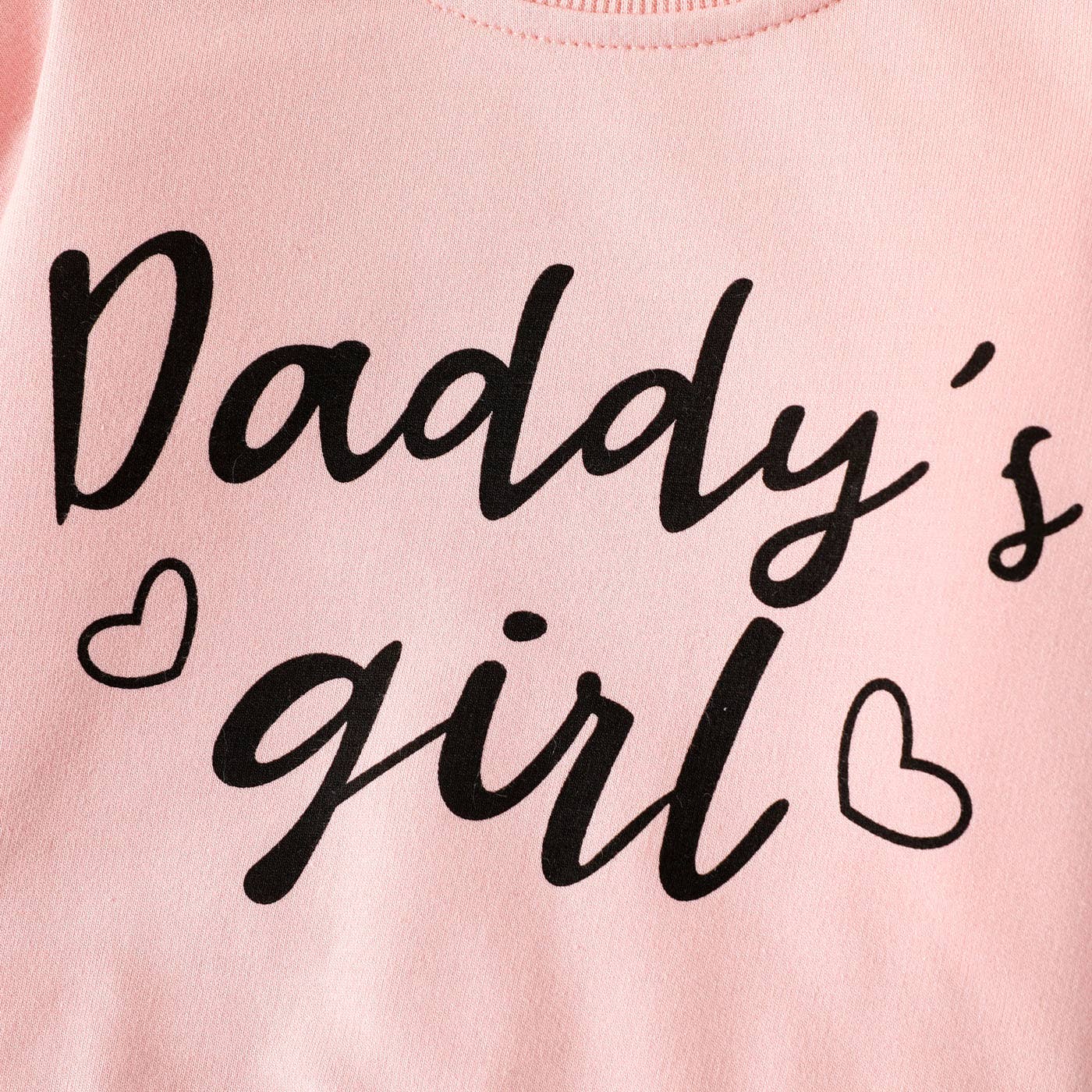 100% Cotton Baby Boy/Girl Letter Print Pullover: Black / 9-12 Months