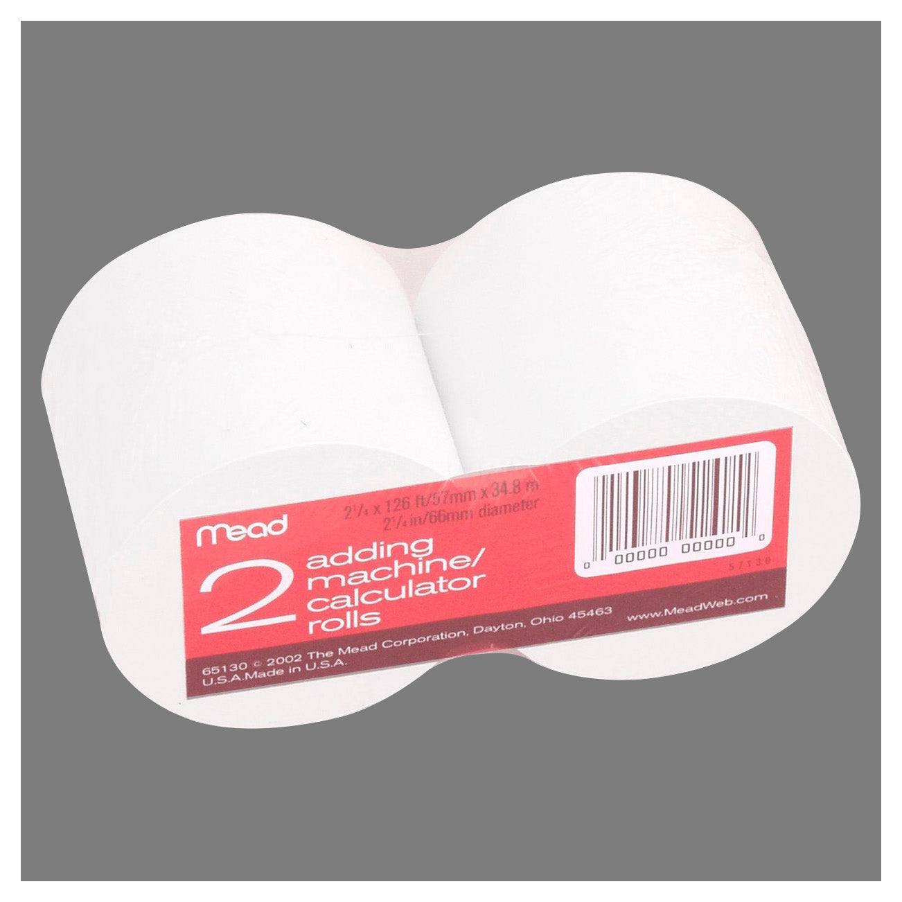 ADD/CALC TAPE 2/PK 2.25X126