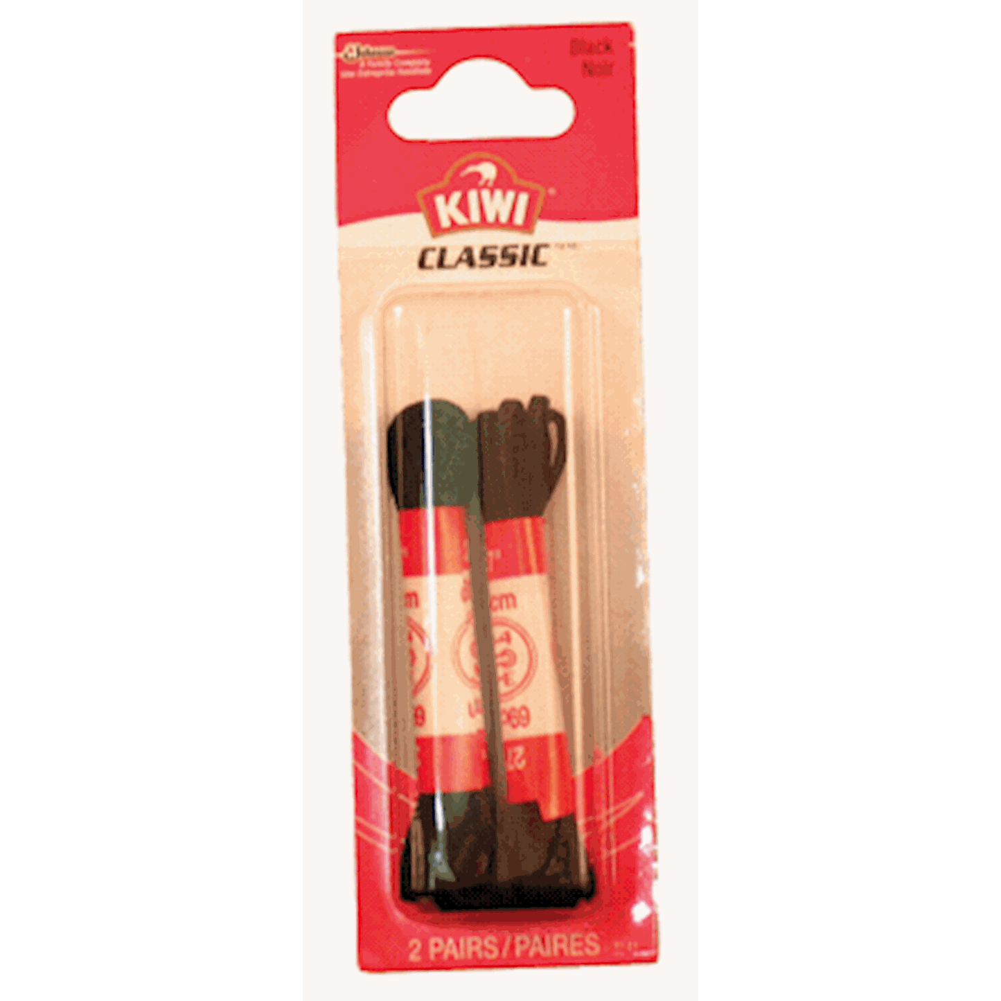 SHOE LACE CLASSIC RD THIN BK 27IN