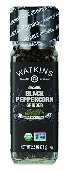 SPICE BLK PEPPERCORN GRINDR 2.4OZ