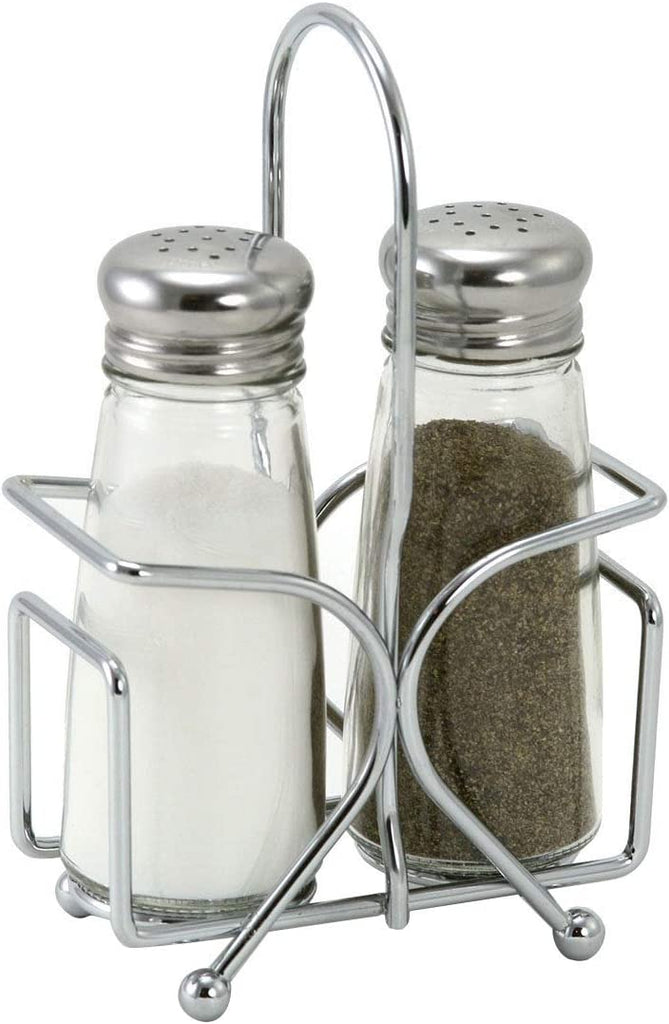 SALT & PEPPER SHAKER SET, ROUND