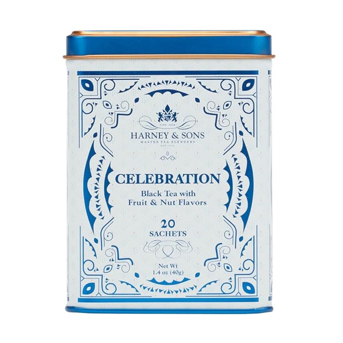 CELEBRATION BLACK TEA W/FRUIT & NUT FLAVORS