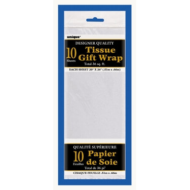 TISSUE PAPER 10-SHEET WHITE