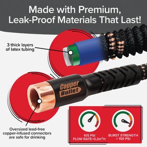 Pocket Hose Copper Bullet 50 Ft. Expanding Hose