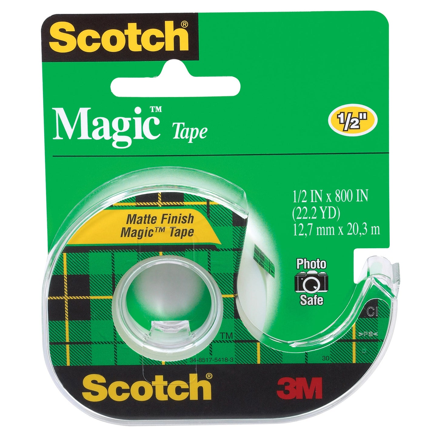 MAGIC TAPE .5X800IN