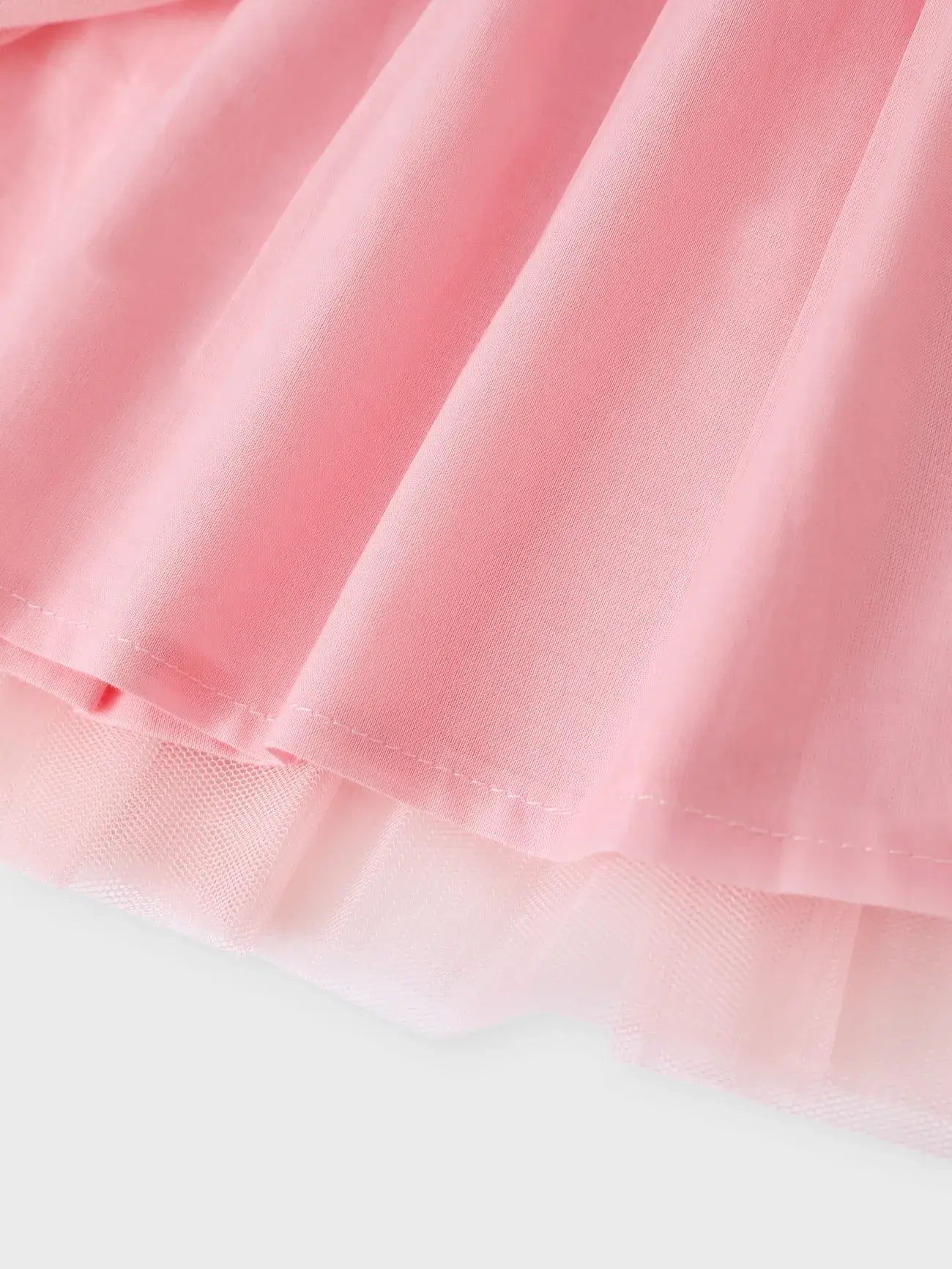 Baby Girl 95% Cotton Ribbed Fairy Dress: Pink / 18-24M