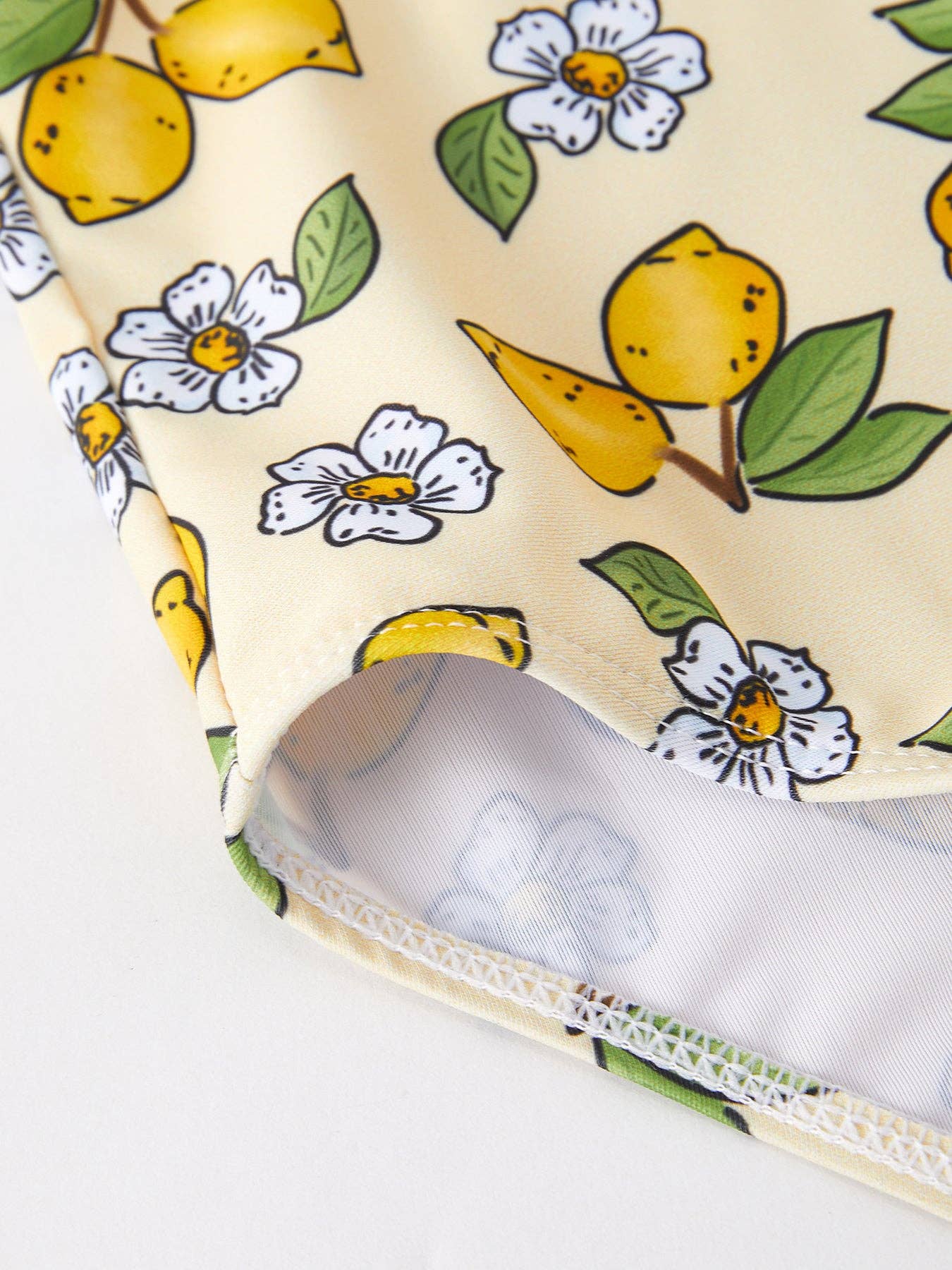 “Lemon” Floral Boutique Swimsuit: 7