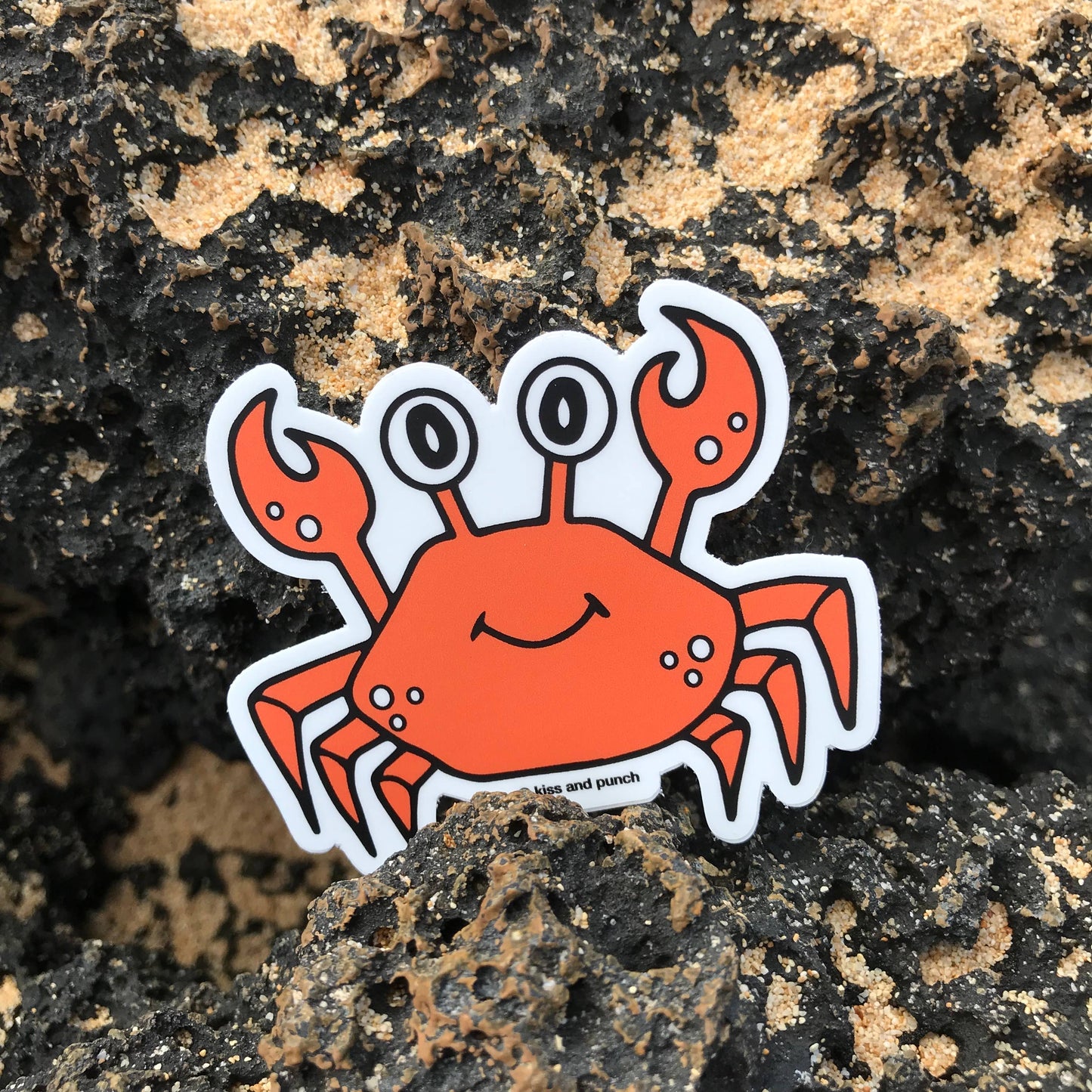 3 Inch Cute Crab Cancer Sign Diecut Vinyl Sticker