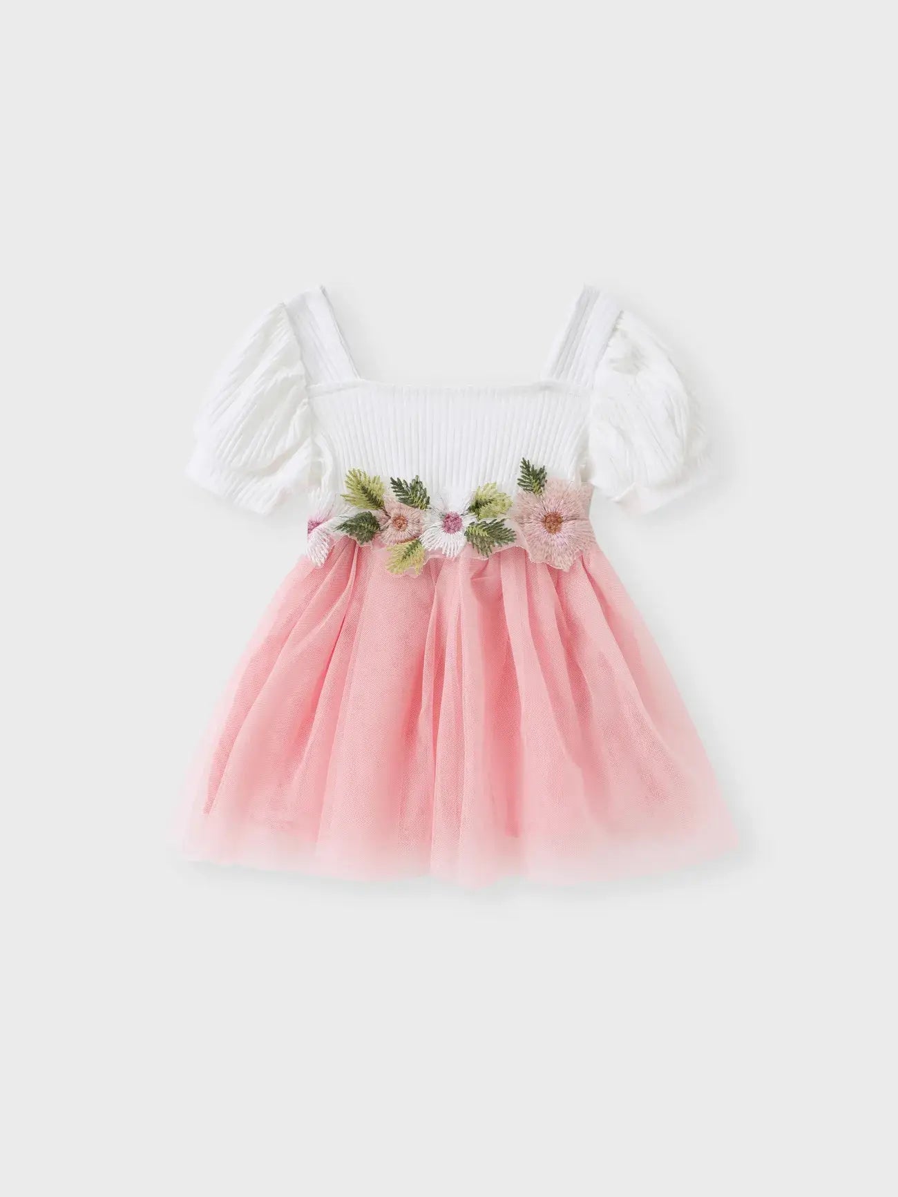 Baby Girl 95% Cotton Ribbed Fairy Dress: Pink / 18-24M drubeHome Baby Girl 95% Cotton Ribbed Fairy Dress: Pink / 18-24M drubeHome