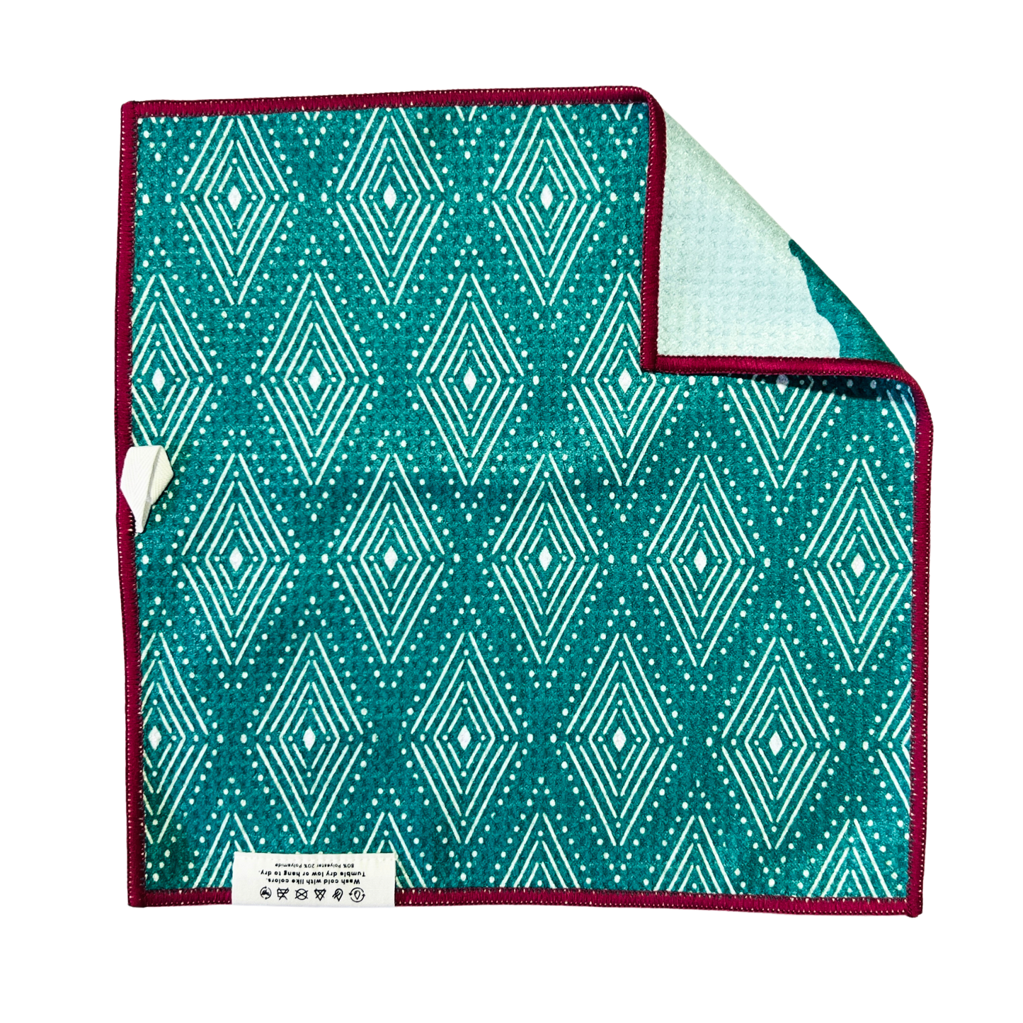 Summer Wyoming Cowboy | Waffle Weave Microfiber Towels Kitchen & Bath: Hand Towel