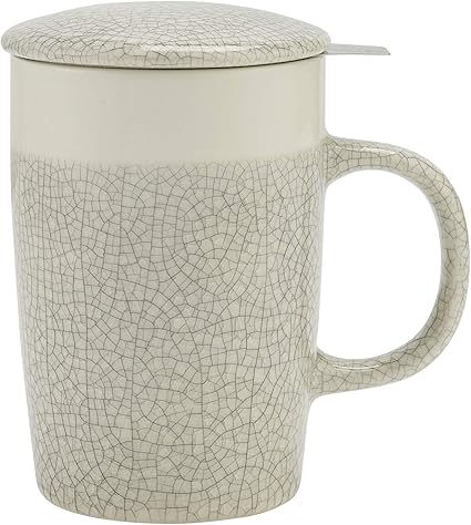 16oz Tea Infuser Mug - Crackled Assorted Color