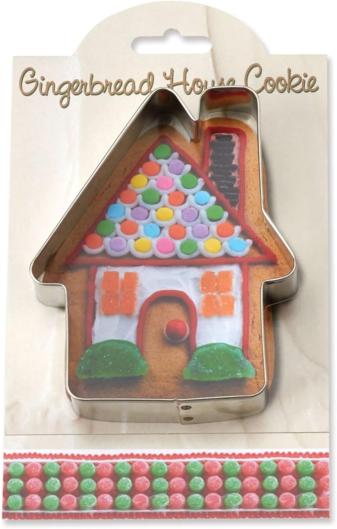 28-021 GINGERBREAD HOUSE COOKIE CUTTER