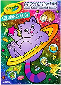 NS COLORING BOOK COSMIC CATS 64P
