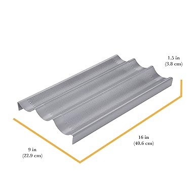 59609 PERFORATED BAGUETTE PAN