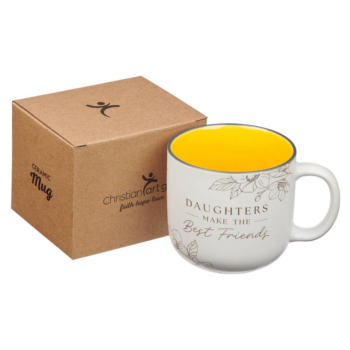 Mug Yellow Daughters Make Best Friends Prov. 3:15
