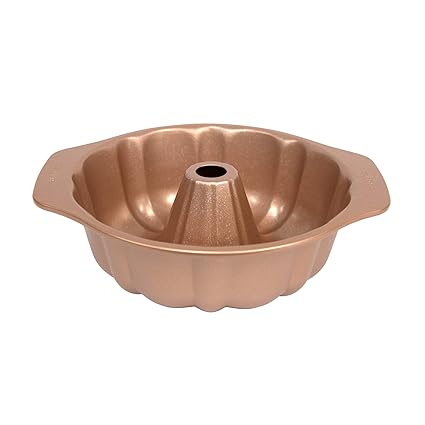 CasaWare Fluted Cake Pan 9.5in Ceramic Coated - Nonstick