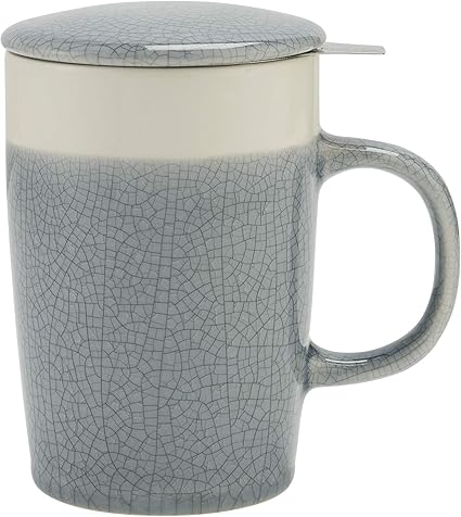 16oz Tea Infuser Mug - Crackled Assorted Color