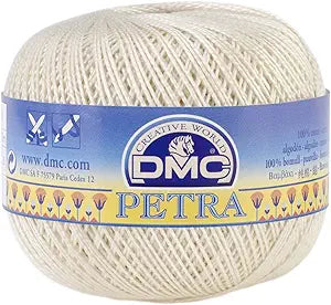 ECRU DMC/Petra Crochet Cotton Thread Size 5