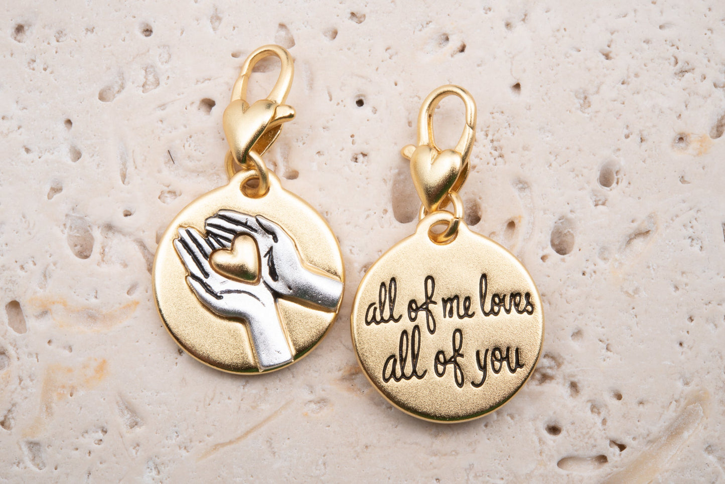 Medallion Charm - All of Me - AMANDA BLU