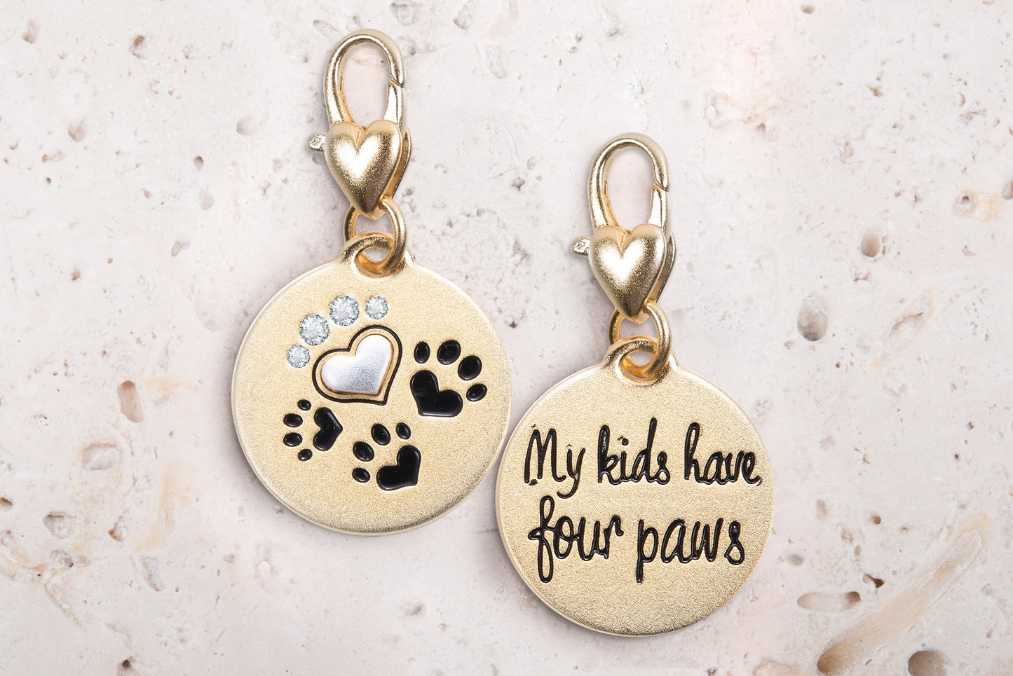 73396 MEDALLION CHARM 4 PAWS