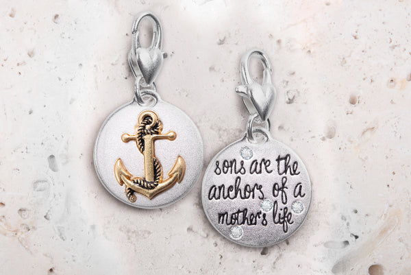 73406 MEDALLION CHARM ANCHOR