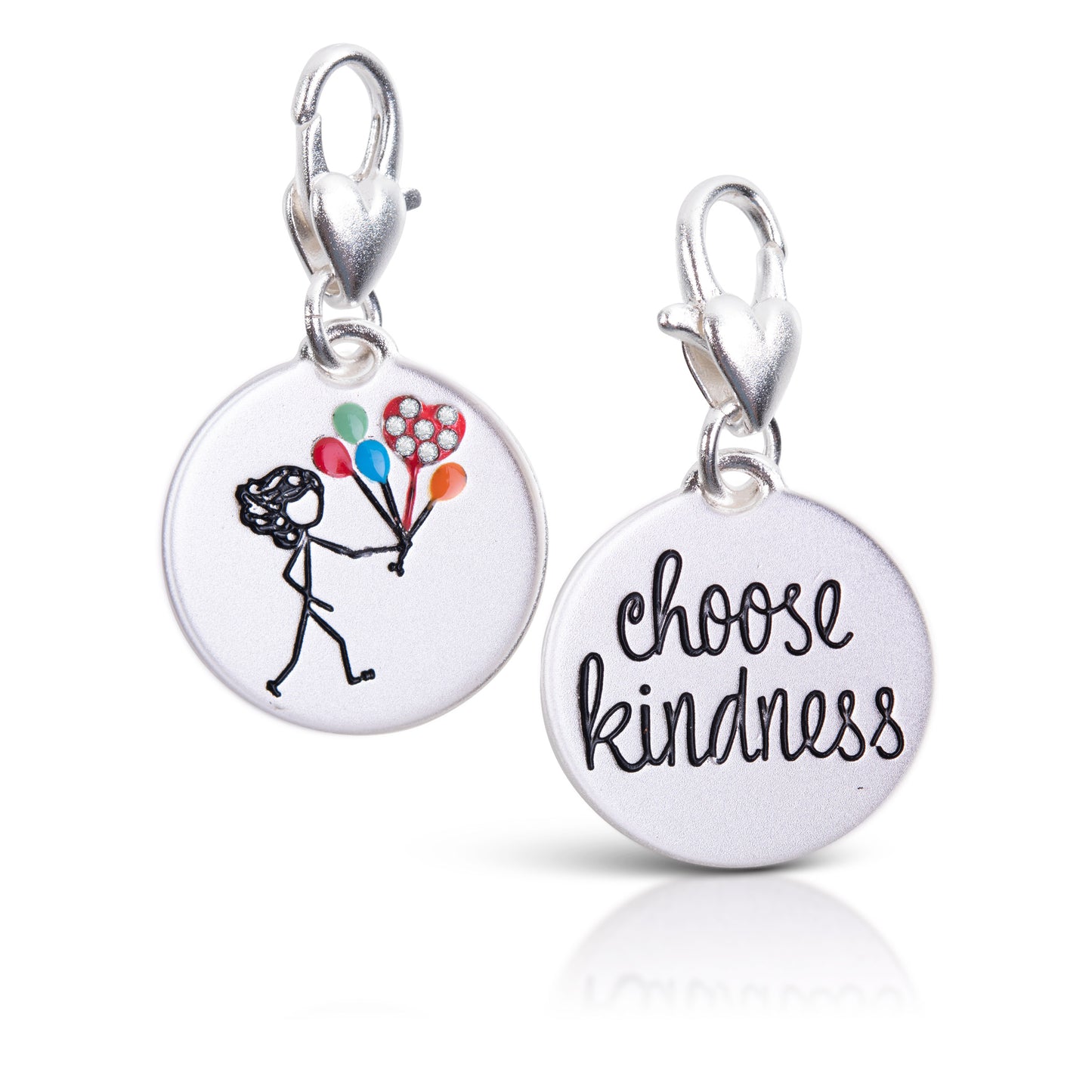 Medallion Charm - Kindness Balloons- AMANDA BLU