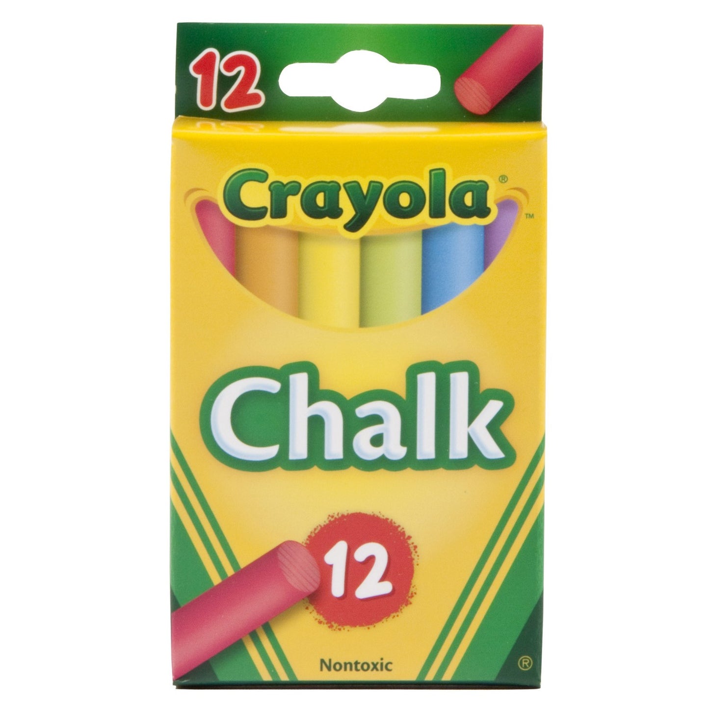 CHALK COLORED 12 STICKS