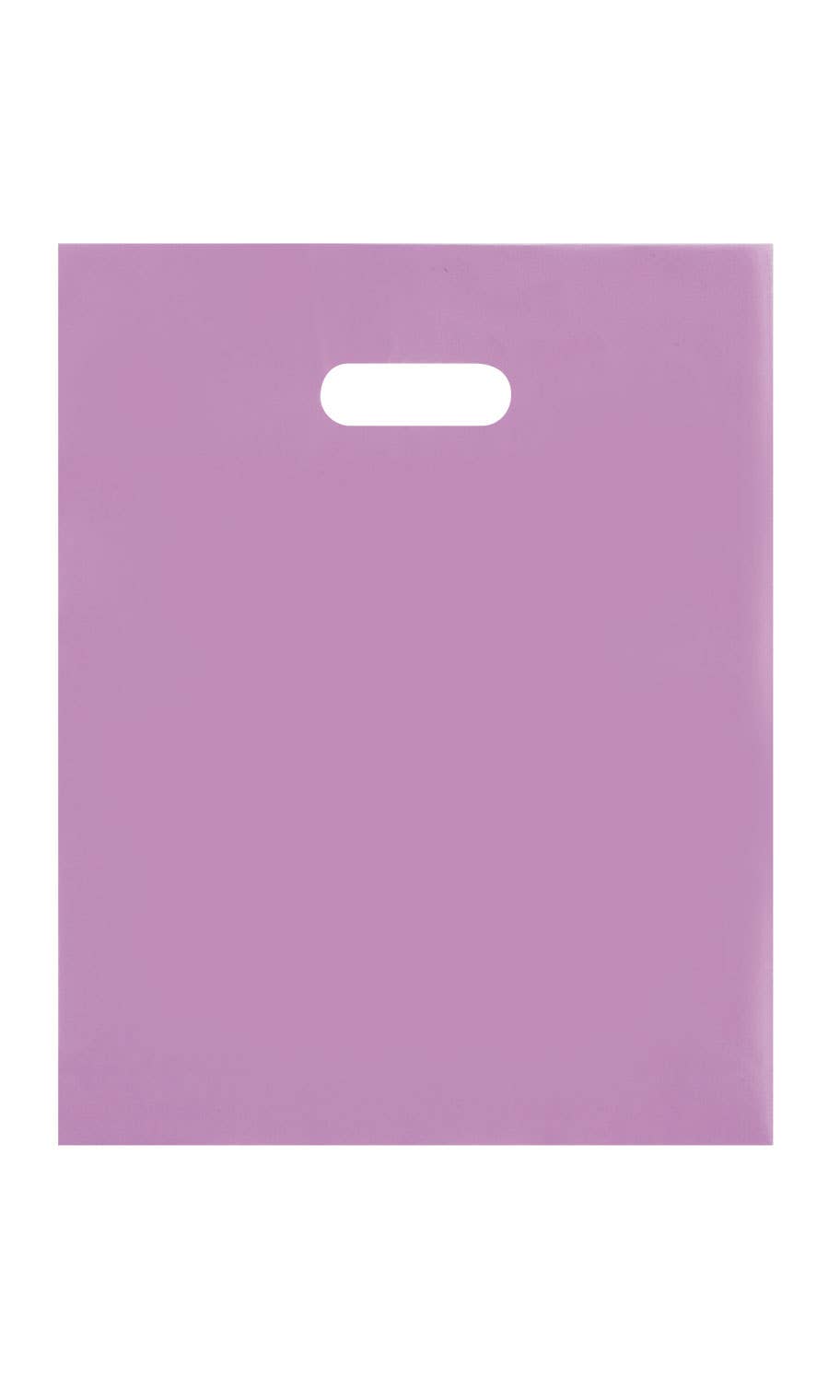 Frosted Retail Merchandise Bags: Clear / Case of 250 / Medium