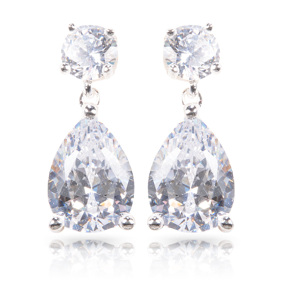Teardrops Stud Earrings - AMANDA BLU