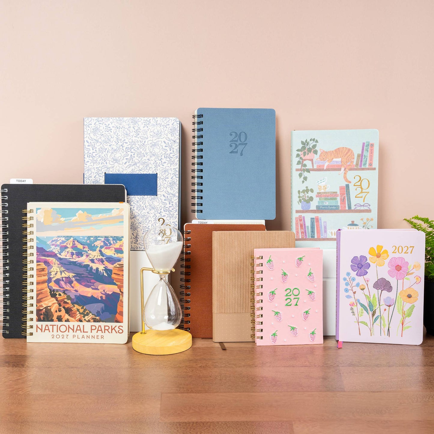 2027 Vibrant Poppies Good Day Monthly Planner