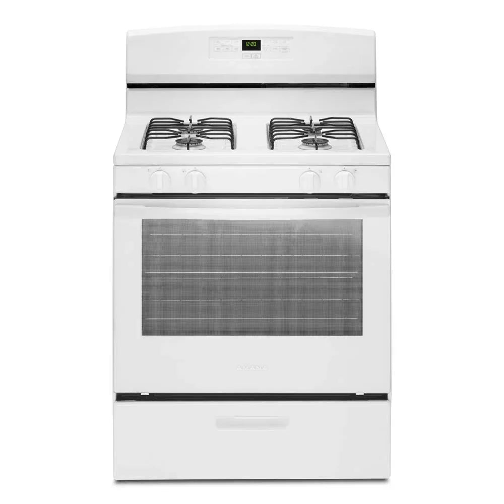 AGR6303MMW 30-inch Gas Range - White