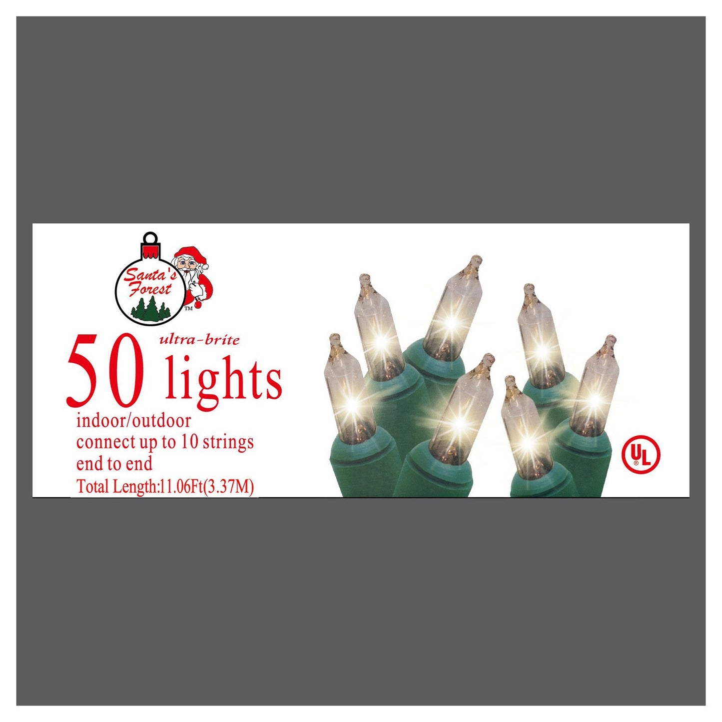 LIGHTSET MINI 50CT CLEAR