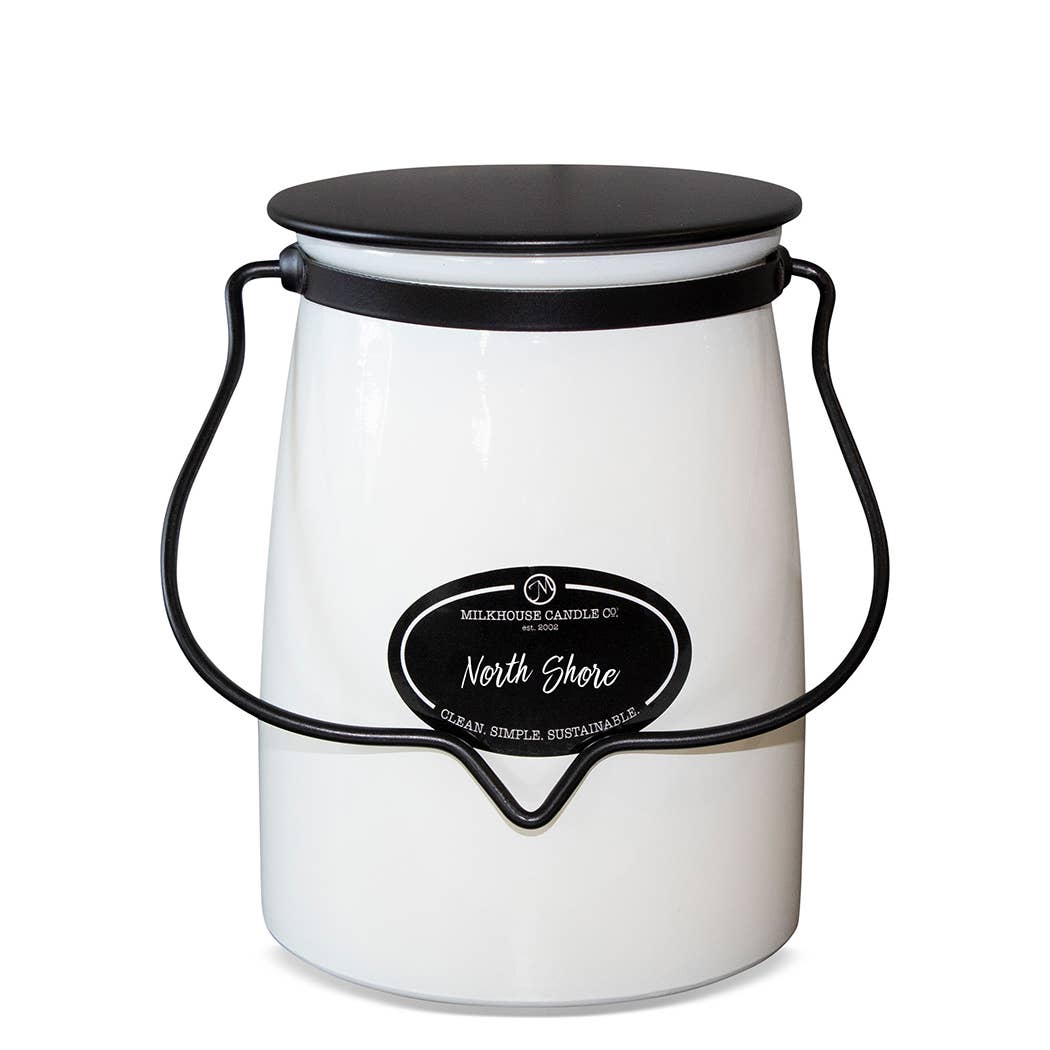 22 oz Butter Jar Candle: North Shore