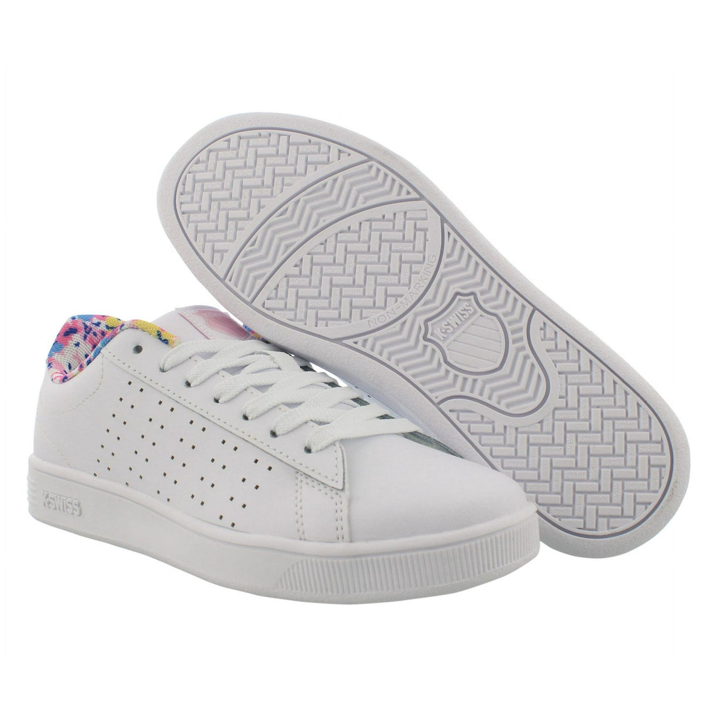 K SWISS COURT CASPER WHITE/FLORAL