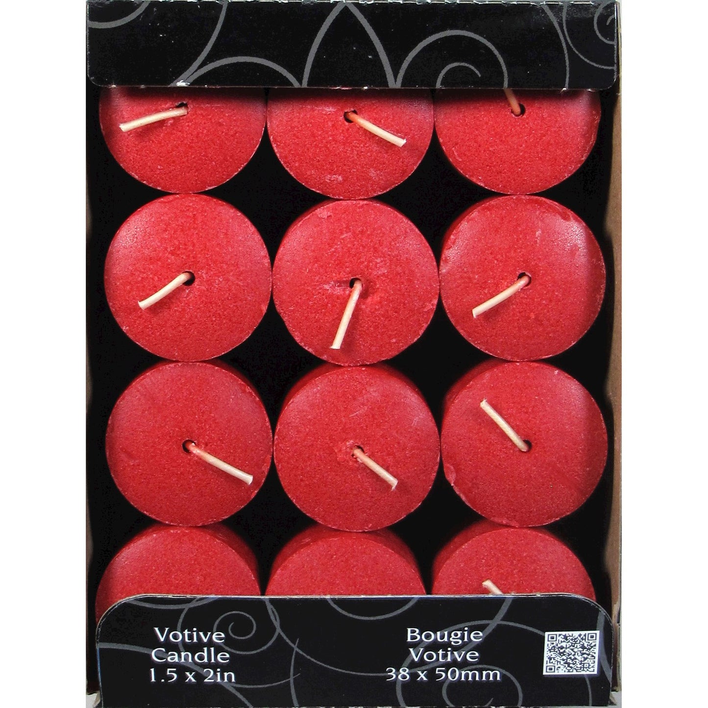 CANDLE SCENTED VOTIVE RED APPLE