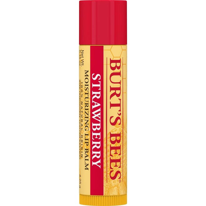 BURT'S BEES STRAWBERRY MOISTURIZING LIP BALM