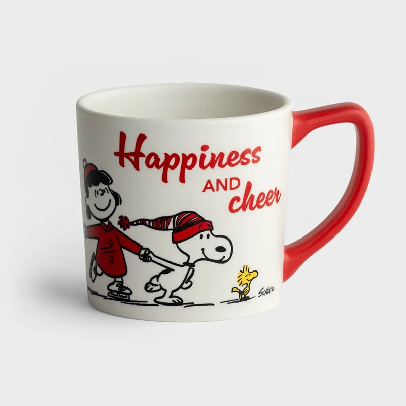 PEANUTS CHRISTMAS MUGS, 2 STYLES, SOLD SEPARATELY