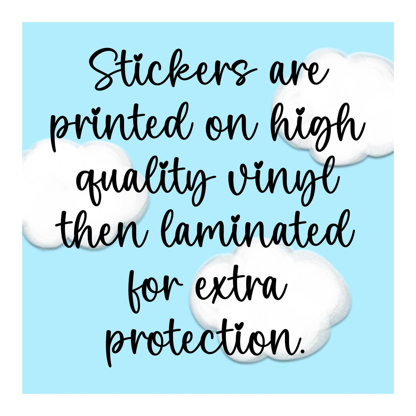 Don't forget to water your plants vinyl sticker: Loose