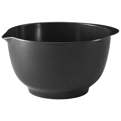 3 Liter Melamine Mixing Bowl: Black