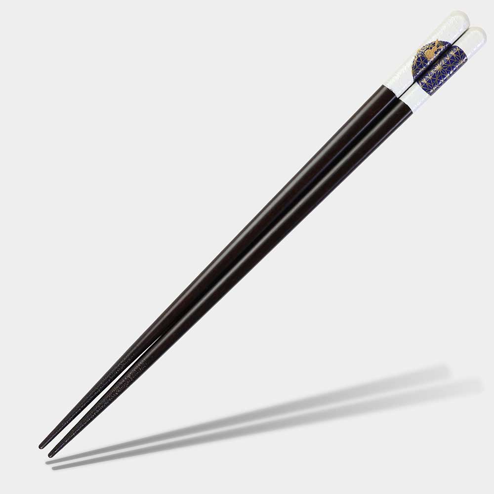 Gekka Rabbit Blue Japanese Chopsticks