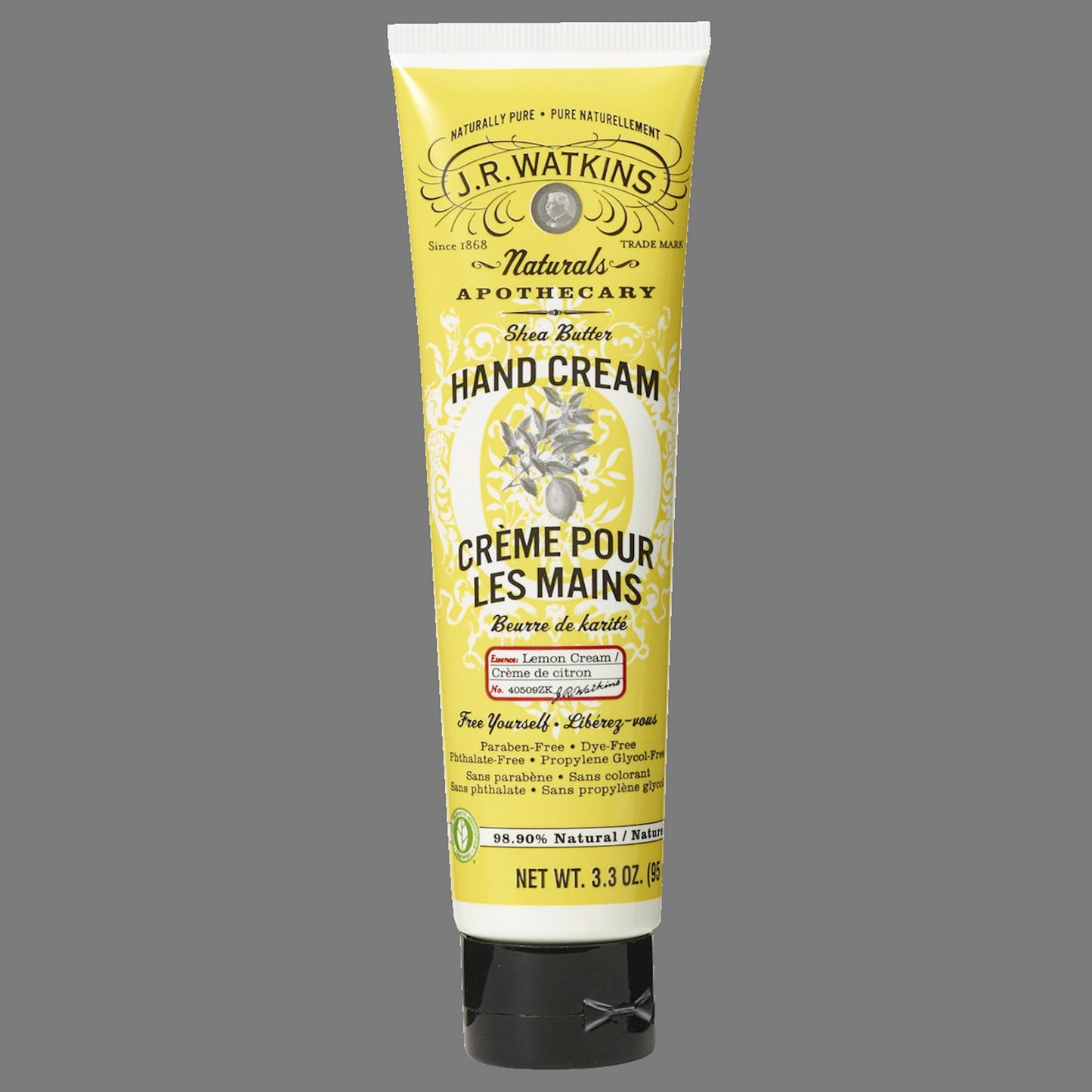 HAND CREAM LEMON 3.3OZ