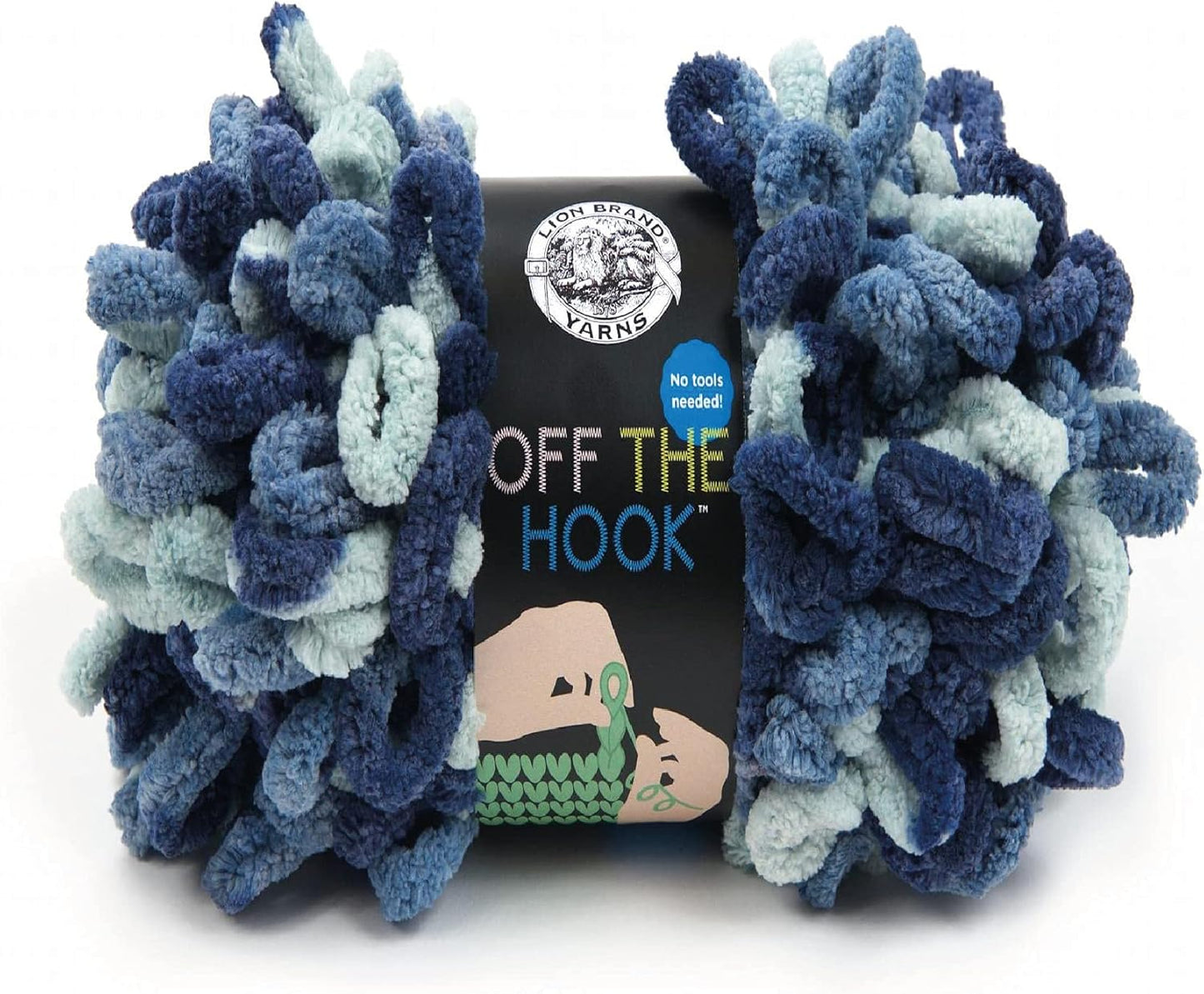 SAPPHIRE YARN OFF THE HOOK