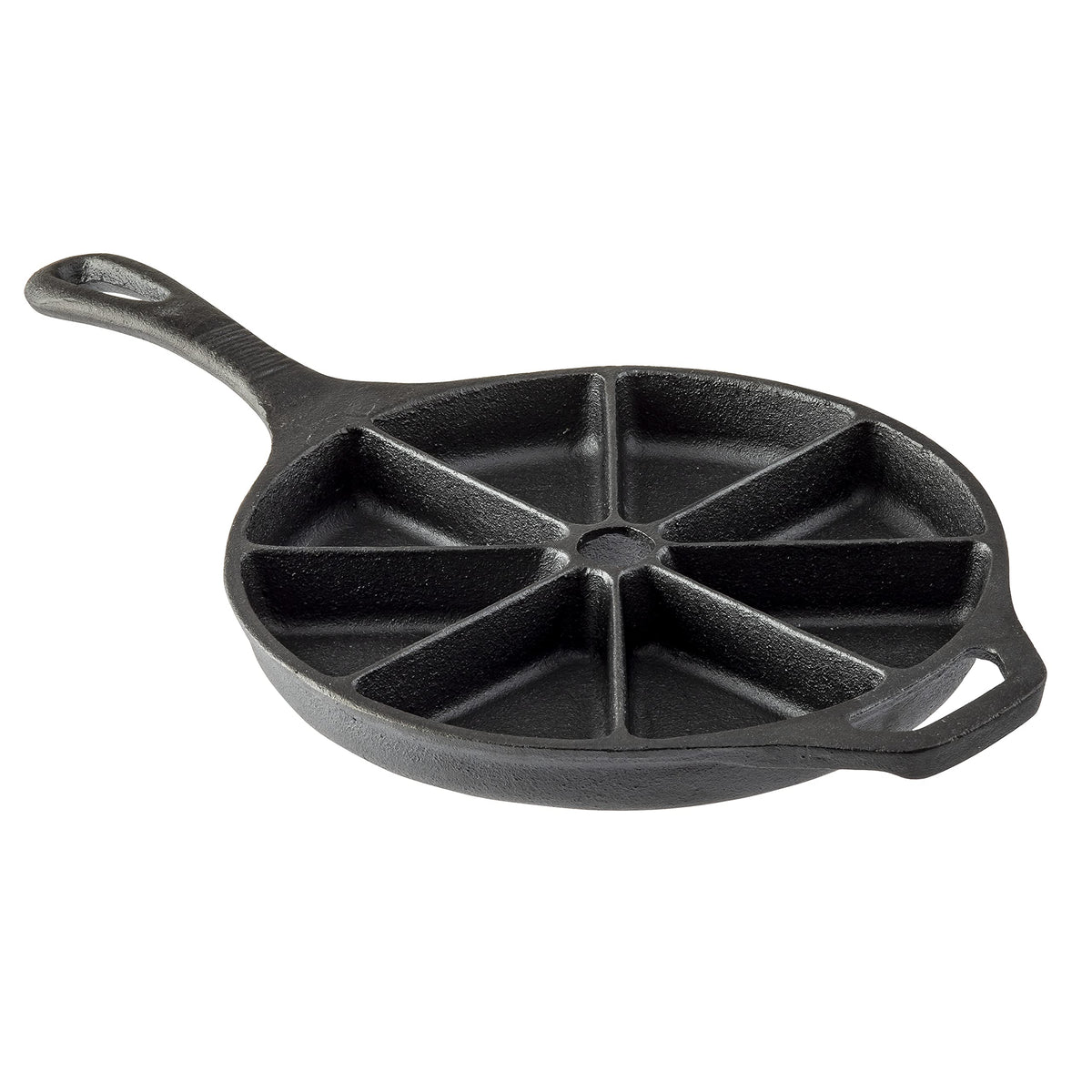 CORN BREAD SKILLET WITH HANDLE, CAST IRON