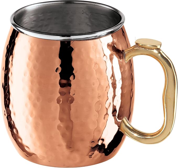 18oz Oggi Hammered Moscow Mule Mug